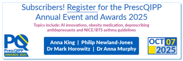 Subscribers Register for the PrescQIPP Annual Event and Awards 2025